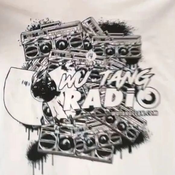 PACSUN Wu Tang Radio T-shirt, Size XL, New with Tag - Picture 3 of 4